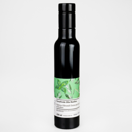 TerraVerde Basilico, Natives Olivenöl Extra mit Basilikum
